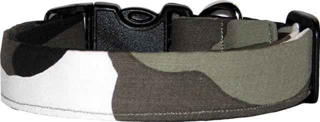 Urban Camo Handmade Dog Collar